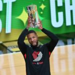 Damian Lillard ganó su primer concurso de triples en la NBA.