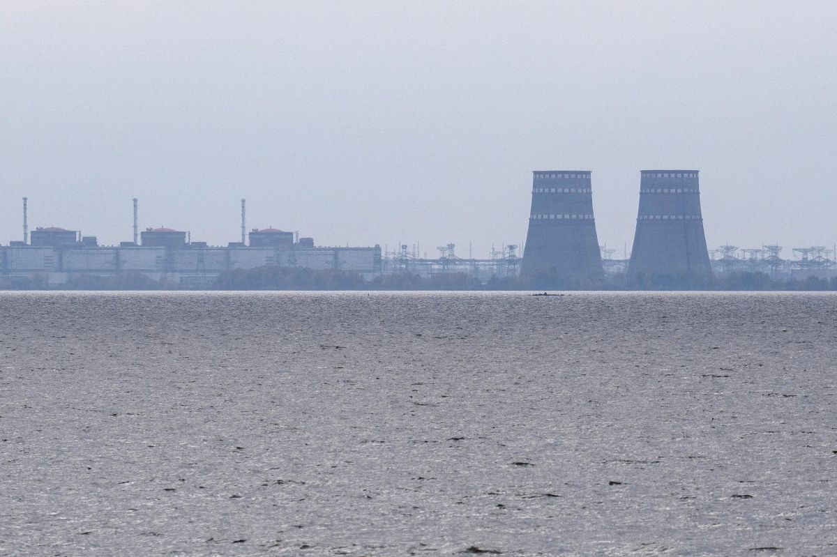 Planta de energía nuclear de Zaporizhzhia , la planta de energía nuclear más grande de Europa y actualmente en manos de las fuerzas de ocupación rusas / Referencial 