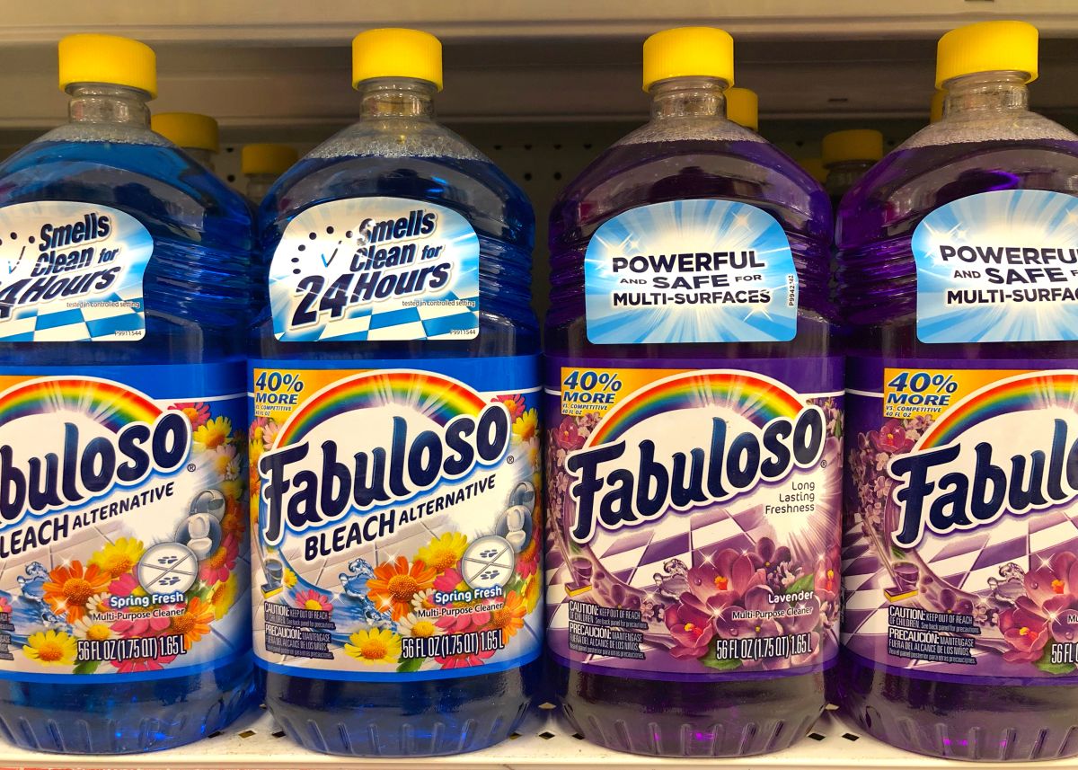 Se pide a los consumidores que dejar de usar inmediatamente los productos Fabuloso afectados. (Imagen solo con fines ilustrativos).