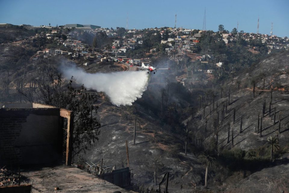 Las llamas han destruido más de 8,000 hectáreas.