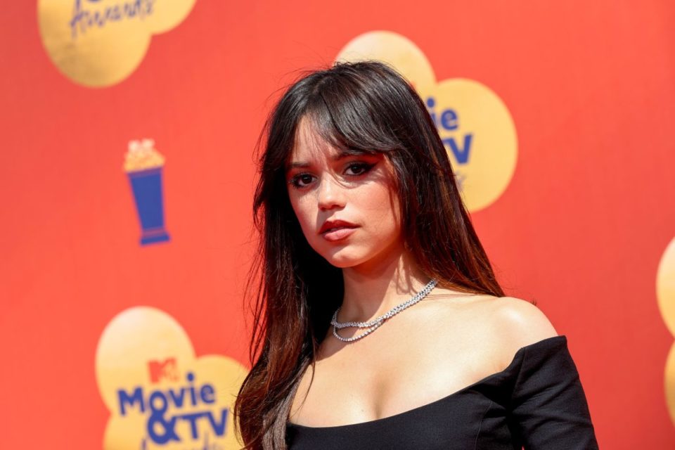 La actriz Jenna Ortega.