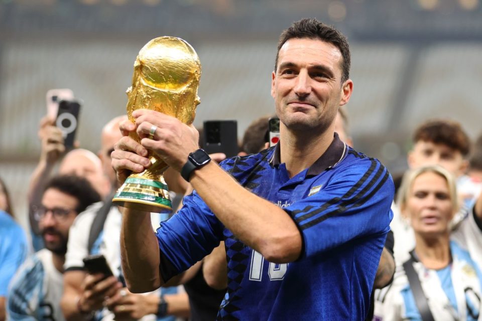 Scaloni viene de ganar Copa América y Mundial con Argentina.