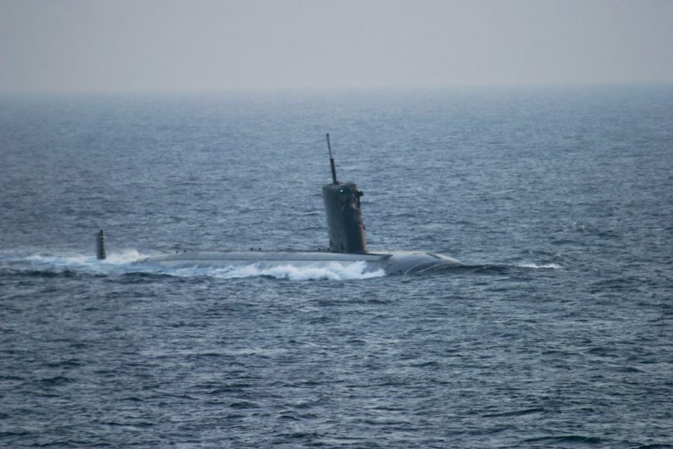 El USS Springfield llegó a Corea del Sur.