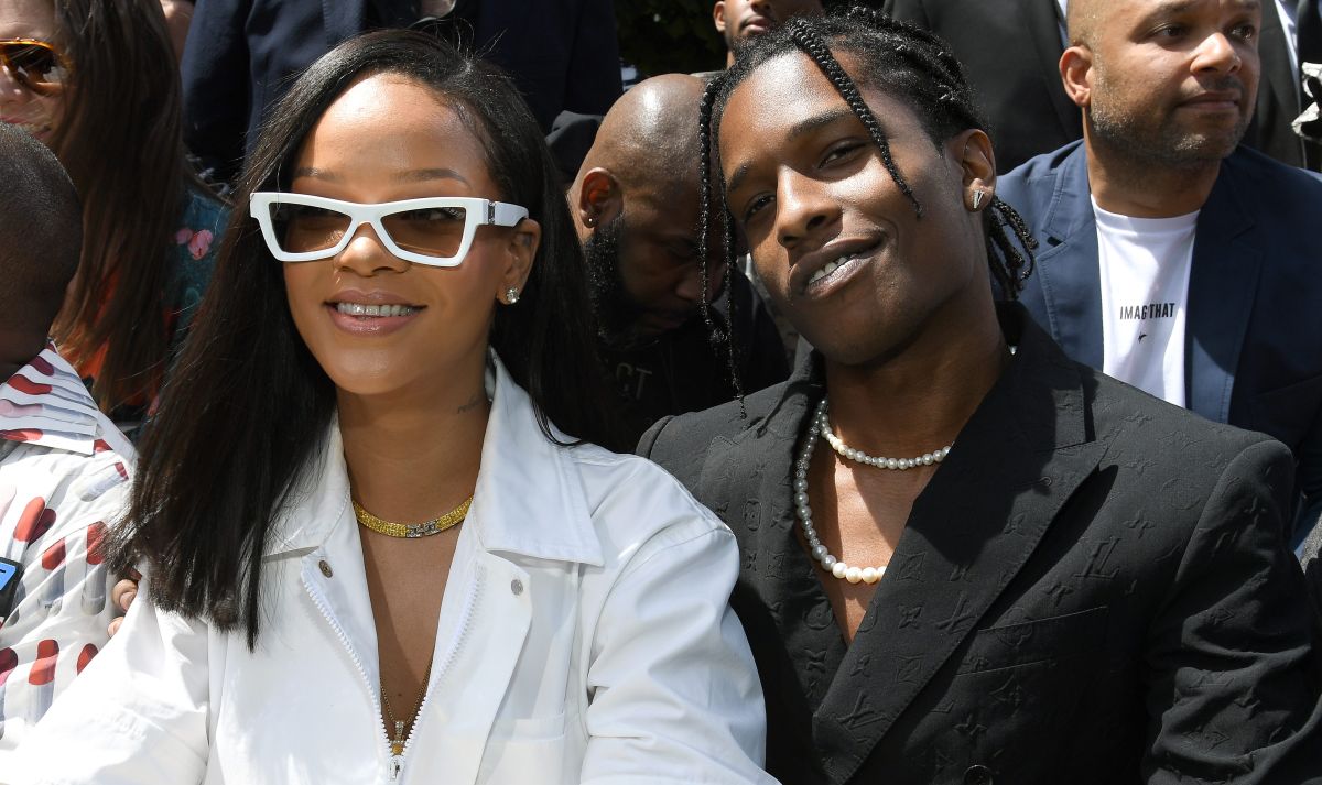 Rihanna y ASAP Rocky.