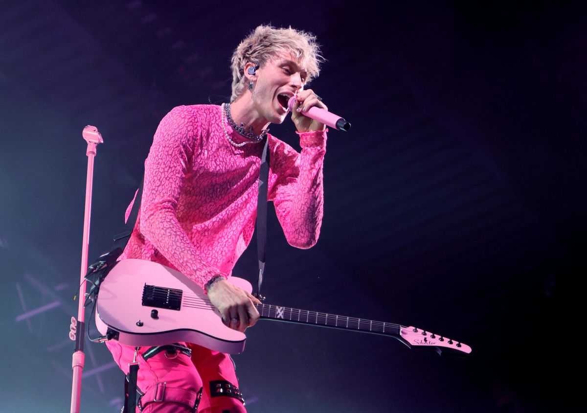 El cantante Machine Gun Kelly.