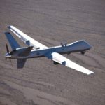 El MQ-9 derribado, un dron que puede ir armado y diseñado para la vigilancia.