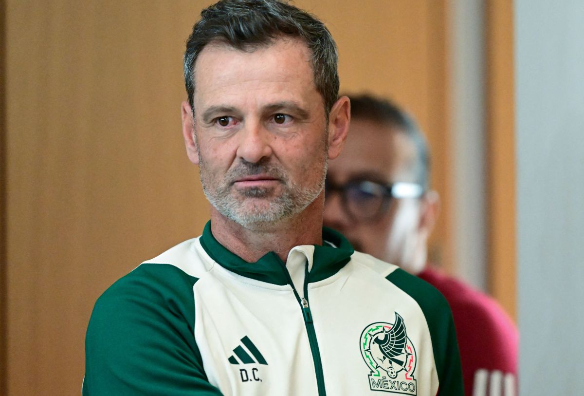 Diego Cocca, entrenador de la selección de México. 