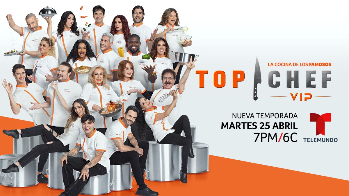 Top Chef VIP vuelve a Telemundo con una segunda temporada y todo empezará el próximo 25 de abril. 