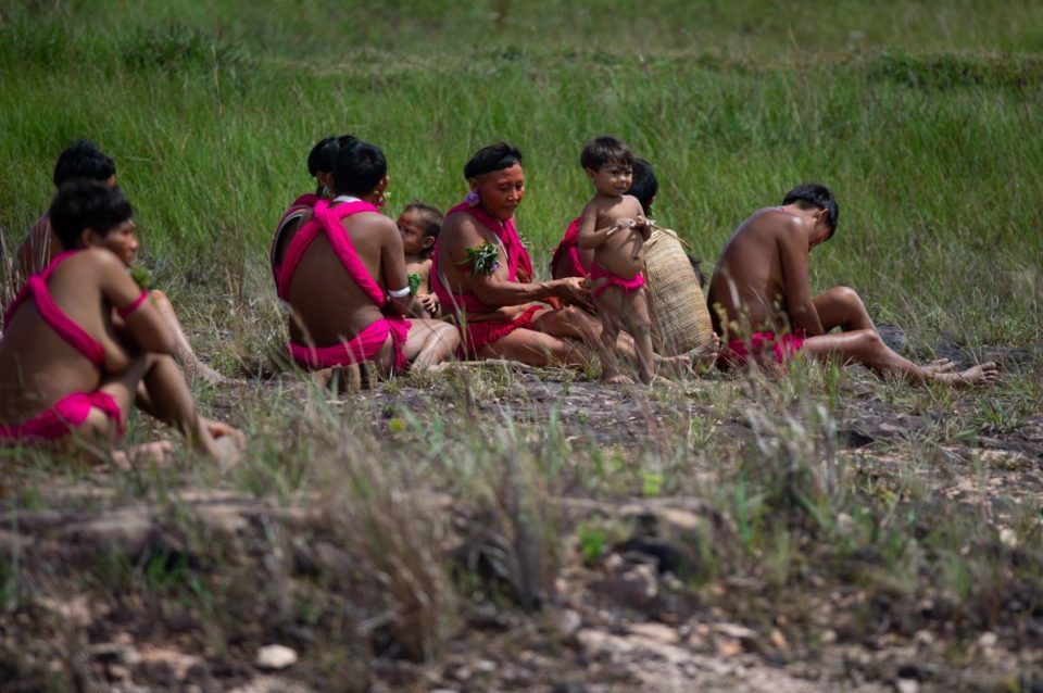 Tribu Yanomamis en Brasil.