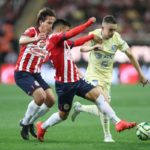 Las Águilas del América se impusieron a las Chivas con un marcador de 4-2. / Foto: Getty Images