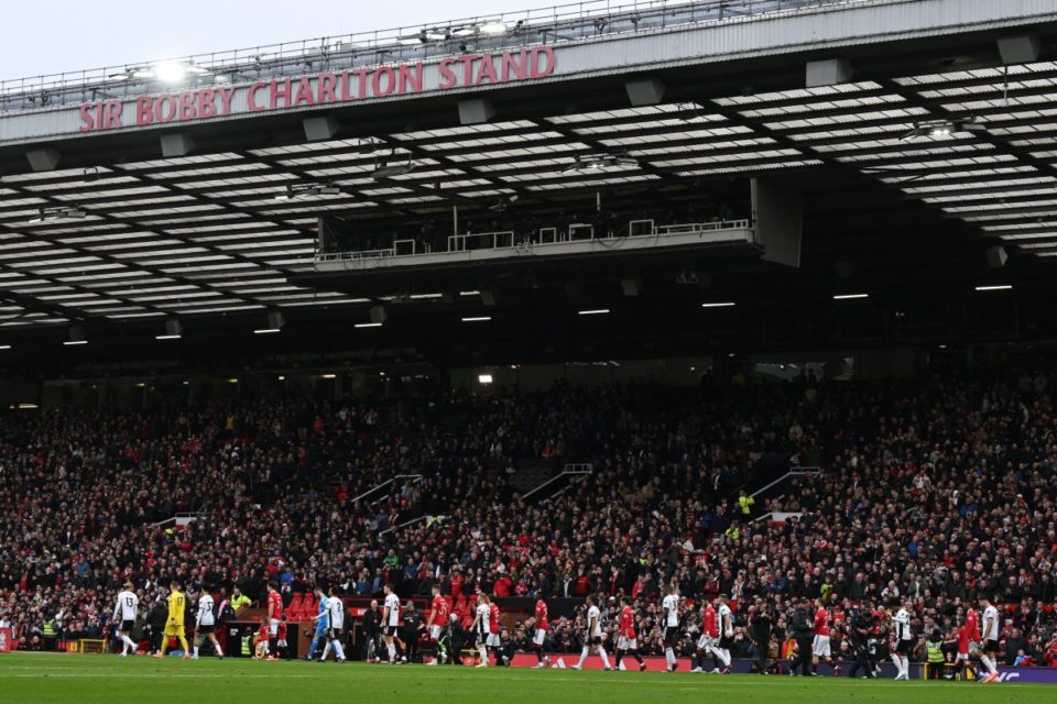 Estadio Old Trafford.