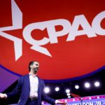 Donald Trump Jr. ofrece su discurso en la Conferencia de Acción Política Conservadora (CPAC).