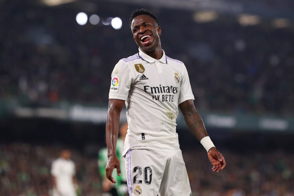 Vinicius marcó el primer gol del Madrid.