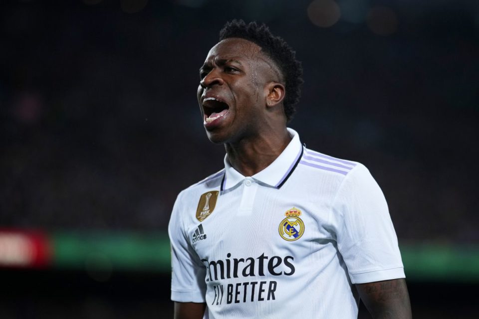 Vinícius Jr. con el Real Madrid.