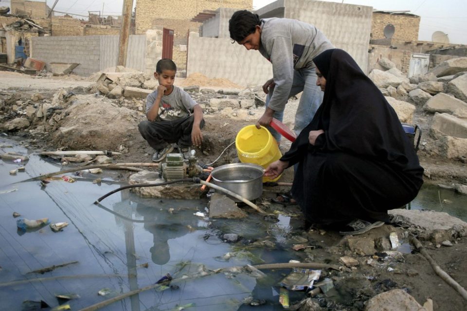 Alrededor del 26% de la población mundial carece de agua potable.