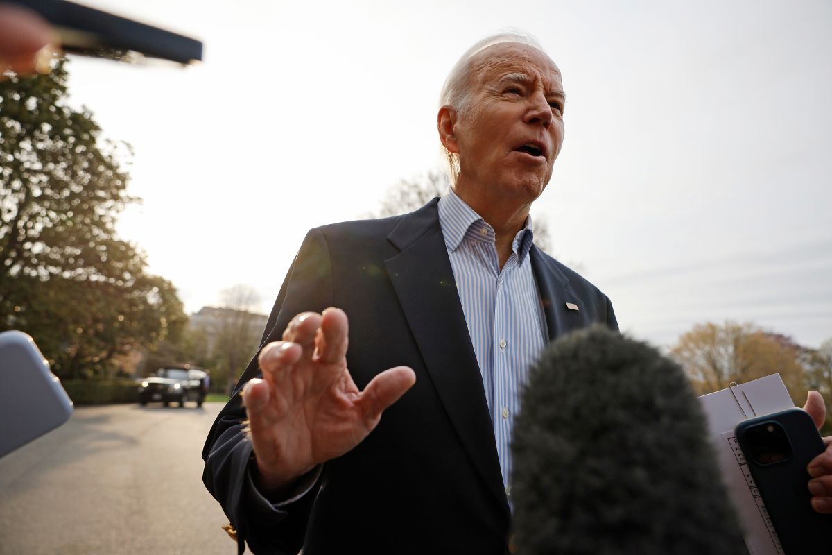 El presidente de Estados Unidos, Joe Biden, rechazó este viernes reaccionar a las acusaciones contra Donald Trump en Nueva York.