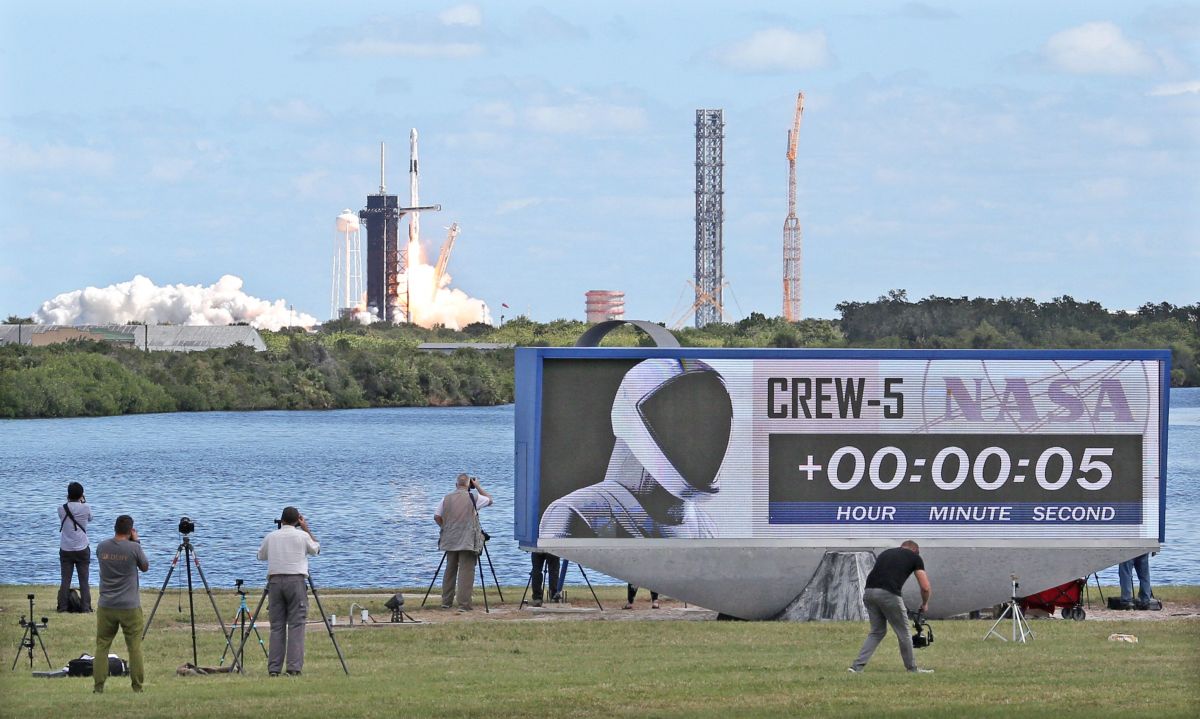 El relevo de Crew-5 lo tomó el 3 de marzo la misión Crew-6.