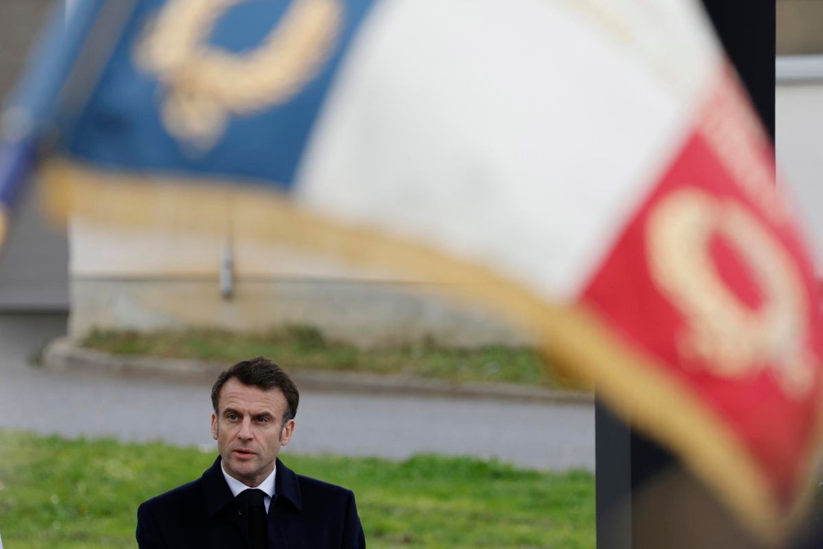 El presidente de Francia, Emmanuel Macron. 