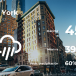 Nueva York: pronóstico del tiempo para este viernes 3 de marzo