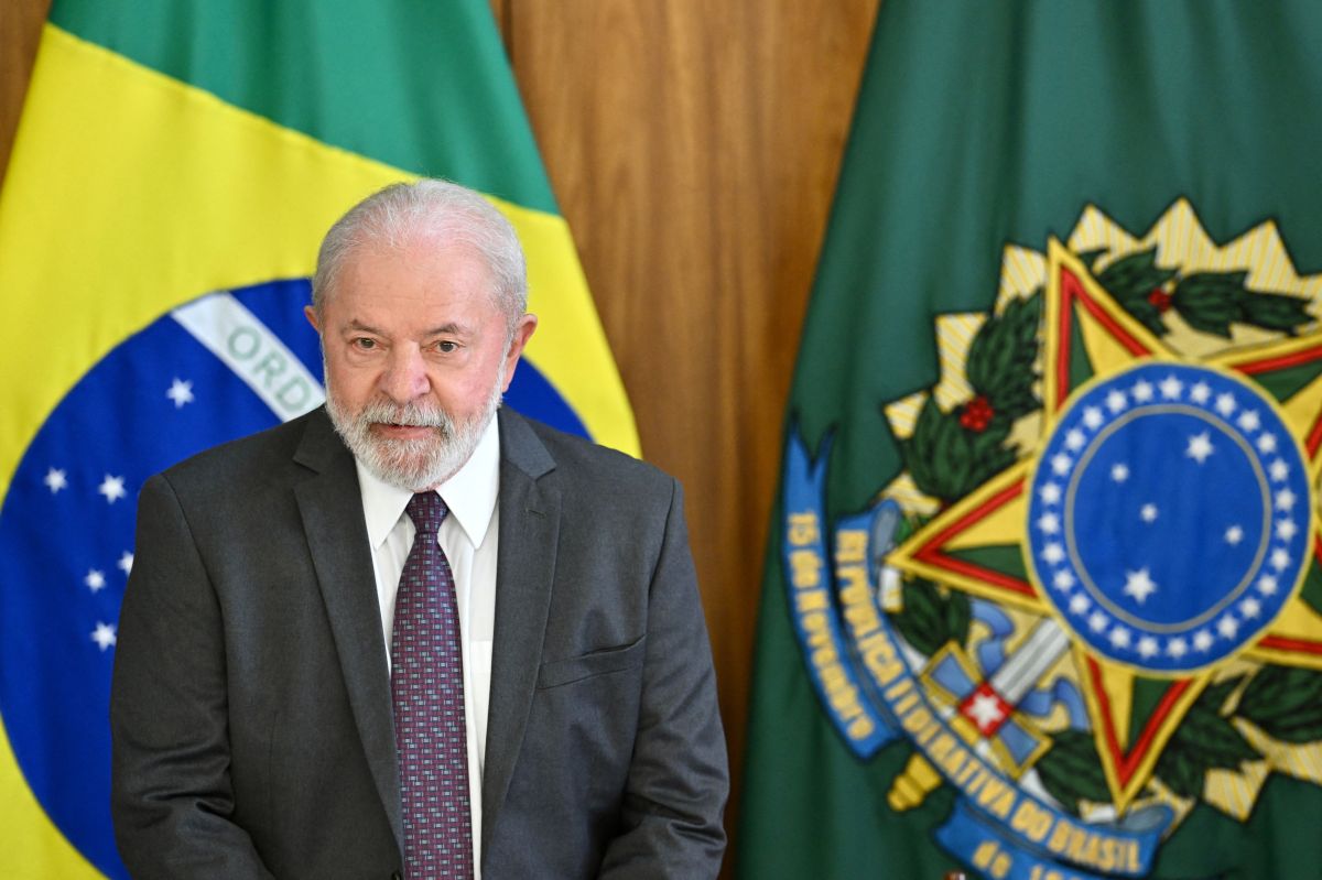 Luiz Inácio Lula da Silva, presidente de Brasil.