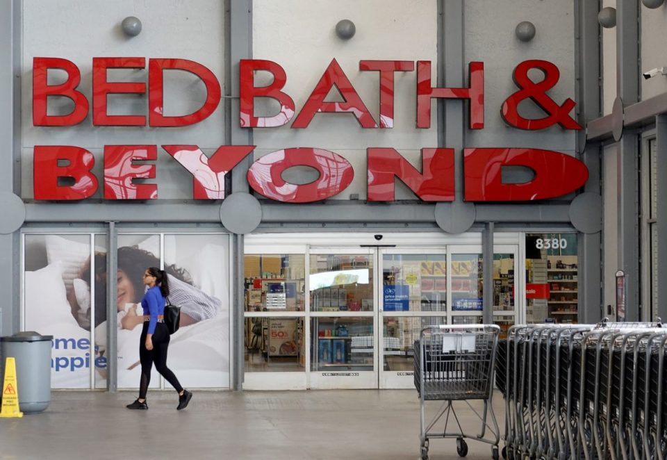Bed Bath & Beyond presentó su declaración de bancarrota.