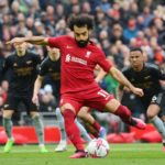 Salah marcó el gol que dio vida al Liverpool.