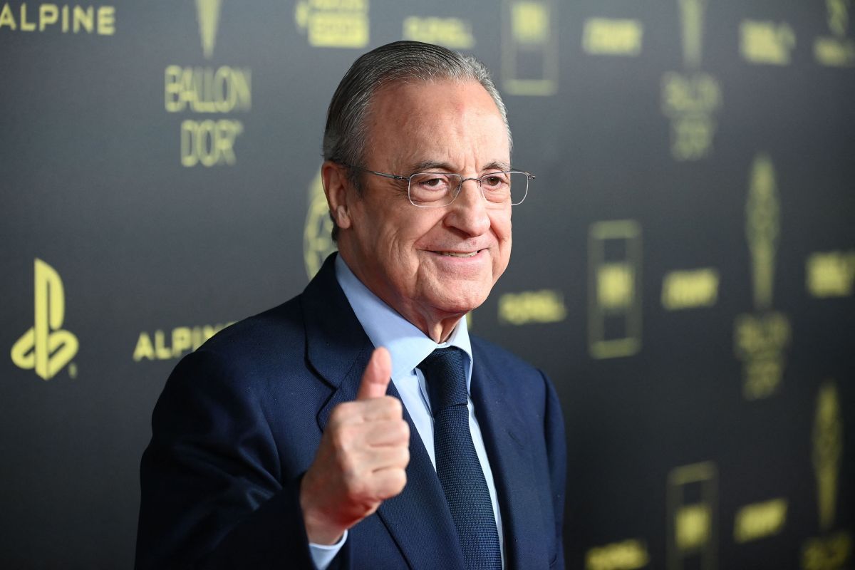 Florentino Pérez, presidente del Real Madrid. 