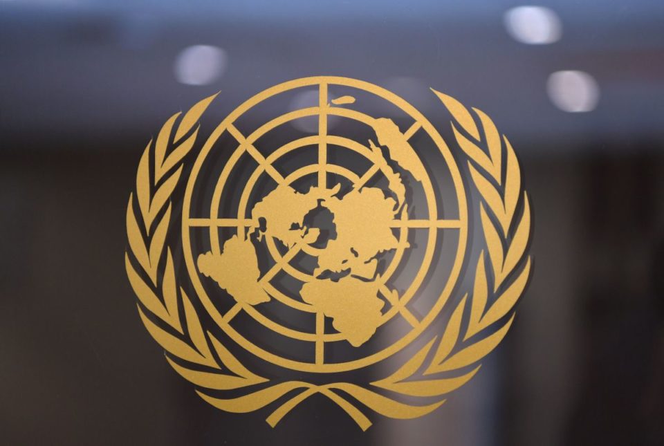 Logo de la Organización de las Naciones Unidas (ONU).