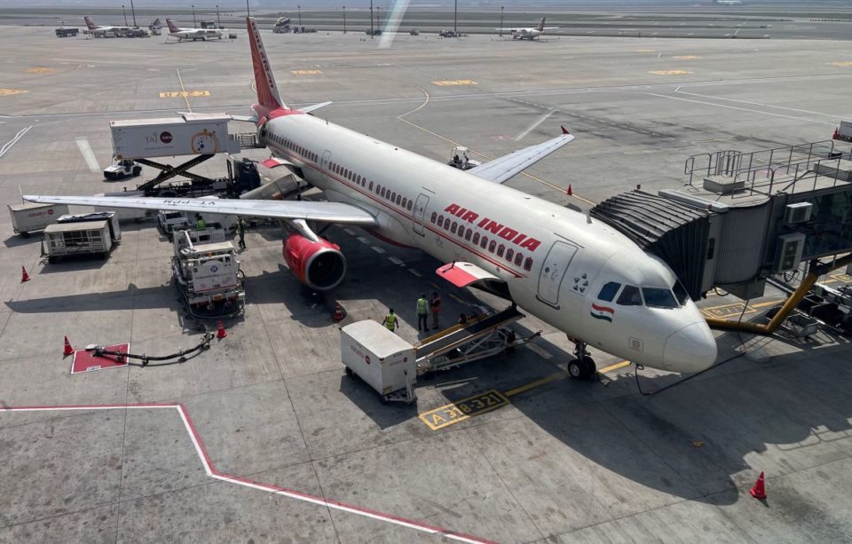El avión de Air India fue fumigado posteriormente.