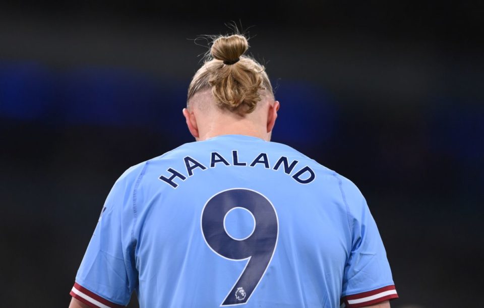 Erling Haaland, jugador del Manchester City.