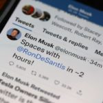 El jefe de Twitter Elon Musk compartió varios mensajes en la red para anunciar el evento con Ron DeSantis.