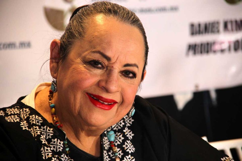Lucila Mariscal siempre se ha caracterizado por hacer reír al publico principalmente con su personaje de “Doña Lencha”.