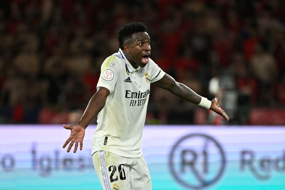 Vinícius Jr., jugador del Real Madrid. 