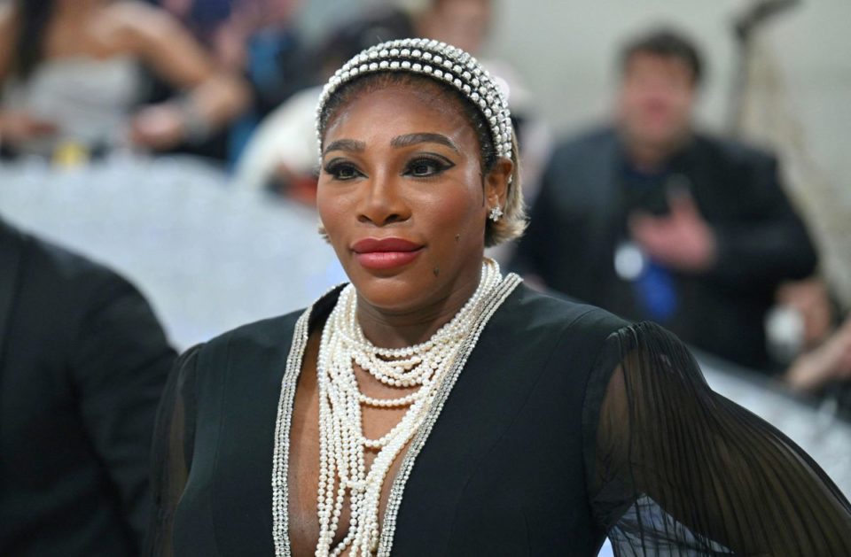 Serena Williams en la Met Gala de Nueva York.